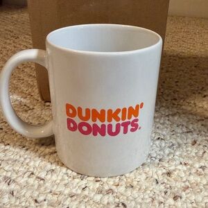 Rare Brand New 2026 Promo Only Dunkin Donuts Coffee Mug Cup Retro Logo  rare